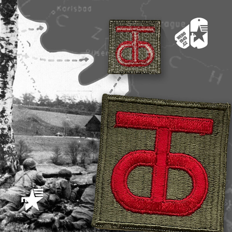 Originální nášivka US 90. pěší divize